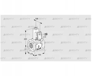 VAS665F05NW3B/PP/PP (88202653) Газовый клапан Kromschroder