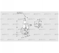 VAS125R/LW (88013618) Газовый клапан Kromschroder