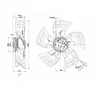 Осевой вентилятор ebmpapst A3G300AK1301
