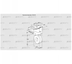 IBA50Z05/40A2DR10 (88302374) Дроссельная заслонка Kromschroder