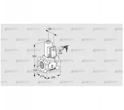 VAS8100F05NQB/PP/PP (88206658) Газовый клапан Kromschroder