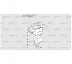 IBG40/25W05/20-60Q3E (88301141) Дроссельная заслонка Kromschroder