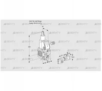 VAS1-/20R/LW (88004040) Газовый клапан Kromschroder