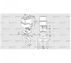 IDR300Z03D350AS/50-60W30E (88303553) Дроссельная заслонка Kromschroder