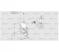 VAH2E40R/40R05HEQL/ZS/MM (88104714) Клапан с регулятором расхода Kromschroder