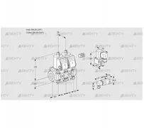 VCS1E20R/20R05NNWR/PP-4/PPBY (88105203) Сдвоенный газовый клапан Kromschroder