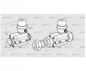 DE 40R25-40B (03352384) Расходомер Kromschroder