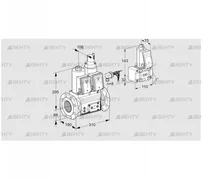 VCS780F05NLWRE/PPPP/PPZ- (88204608) Сдвоенный газовый клапан Kromschroder