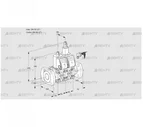 VCS3E50F/50F05NLWR3/PPPP/PPPP (88104466) Сдвоенный газовый клапан Kromschroder