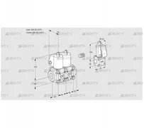 VCS1E20R/20R05NNKL/PPBS/PPPP (88106002) Сдвоенный газовый клапан Kromschroder