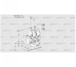 VCD2E40F/40R05ND-100WR3/PPPP/PPPP (88101591) Регулятор давления Kromschroder