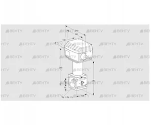 RV 3/HML05Q60E (86060691) Регулирующий клапан Kromschroder