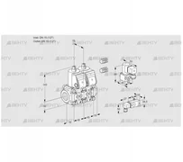 VCS1E15R/15R05NNWR3/2-PP/PPBY (88103180) Сдвоенный газовый клапан Kromschroder