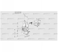 VAG1-/20R/NWAE (88025683) Газовый клапан с регулятором соотношения Kromschroder