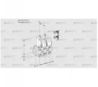 VCS1E15R/15R05NNWR5/PPPP/PPPP (88100894) Сдвоенный газовый клапан Kromschroder