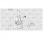 VCV1E20R/20R05FNVKWR/2-PP/PPPP (88106987) Клапан с регулятором соотношения Kromschroder