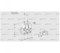 VCS1E10R/10R05NNWR/2-PP/PPPP (88104467) Сдвоенный газовый клапан Kromschroder