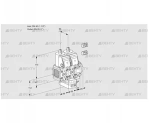 VCD2E40F/25R05FND-100VWR3/PPPP/PPPP (88101684) Регулятор давления Kromschroder