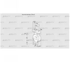 BVG40W05H (88301710) Дроссельная заслонка Kromschroder