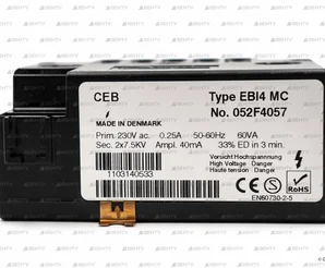 Трансформатор розжига Danfoss EBI4 MC 052F4057