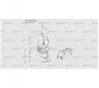 VAD1T-/25N/NQSR-25A (88011127) Газовый клапан с регулятором давления Kromschroder