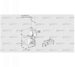 VAS350/-F/NW (88009132) Газовый клапан Kromschroder