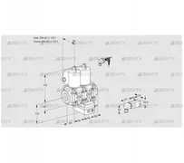 VCG2E40R/40R05NGEWL/2-PP/PPPP (88106013) Клапан с регулятором соотношения Kromschroder