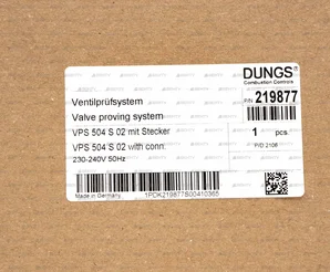 Блок контроля герметичности Dungs VPS 504 S02 со штекером 230 В / 50 Гц