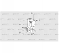 VG 40/32R02NK31DM (85208041) Запорный газовый клапан Kromschroder