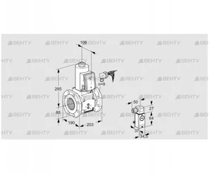 VAS780F05NWB/P2/PP (88207050) Газовый клапан Kromschroder