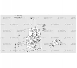 VCD1E25R/25R05D-25NQR3/PPPP/PP-2 (88106659) Регулятор давления Kromschroder