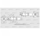 BIC 100HBL-0/35-(49A)E (84199028) Газовая горелка Kromschroder