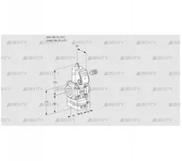 VAD115R/NW-100B (88002404) Газовый клапан с регулятором давления Kromschroder