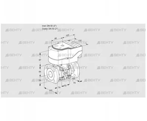 IFC350/50F05-40PPPP/20-07W2TR10 (88303395) Регулирующий клапан с сервоприводом Kromschroder