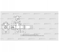 BIC 125RM-400/435-(14)E (84034056) Газовая горелка Kromschroder