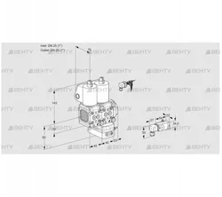 VCD1E25R/25R05FND-25WL/PPPP/2-PP (88106975) Регулятор давления Kromschroder