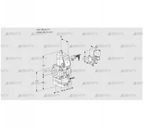 VAG125/15R/NWBE (88011117) Газовый клапан с регулятором соотношения Kromschroder