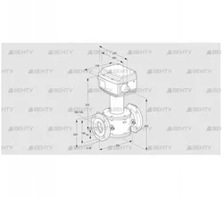 RV 100/NF02W60S1 (86060900) Регулирующий клапан Kromschroder