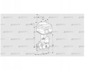 RVS 2/YML10W60E-3 (86060052) Регулирующий клапан Kromschroder