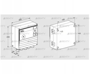 BCU460-3/1L15WGBB1/2 (88611828) Блок управления горением Kromschroder