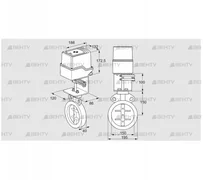 IDR150Z03D100AS/50-60W30TR10 (88302806) Дроссельная заслонка Kromschroder