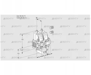 VCD2E25R/25R05FND-100VWR3/PPPP/PPPP (88101271) Регулятор давления Kromschroder