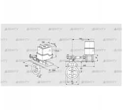 IDR32Z03D350GAW/50-15W15E (88302627) Дроссельная заслонка Kromschroder