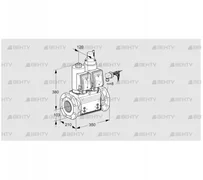 VCS8100F05NLWSRB/PPPP/PPPP (88204370) Сдвоенный газовый клапан Kromschroder