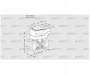 IFC350/50F05-40PPMM/20-30Q3E (88303514) Регулирующий клапан с сервоприводом Kromschroder