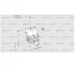 VCD1E25R/25R05FND-50WL/PPPP/PPPP (88106896) Регулятор давления Kromschroder