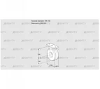 Заслонка дроссельная Kromschroder BVG 150/100Z05