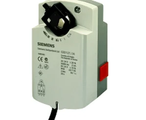 GSD121.1A Привод воздушной заслонки , поворотный, 2 Nm, SPST, AC 24V Siemens