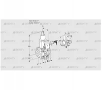 VAS125R/LW (88027275) Газовый клапан Kromschroder