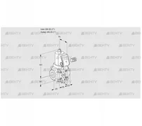 VAS125R/NKSR (88004004) Газовый клапан Kromschroder